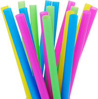 8” Bubble Tea Straw Colors