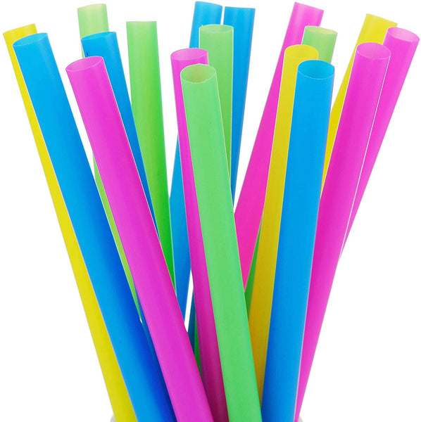 8” Bubble Tea Straw Colors